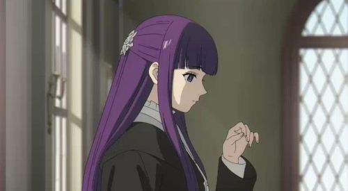葬送のフリーレン第15話「厄介事の匂い」手を見つめるフェルン