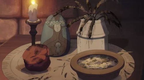 葬送のフリーレン第15話「厄介事の匂い」燃えているロウソク