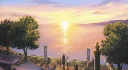 葬送のフリーレン第4話「魂の眠る地」日の出