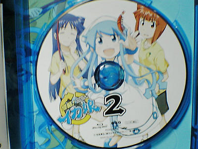 イカ娘BD第2巻レーベル面
