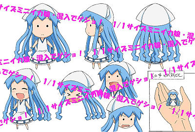 イカ娘ブルーレイBOX第3巻特典はミニイカ娘