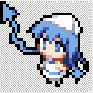 イカ娘マウスカーソル