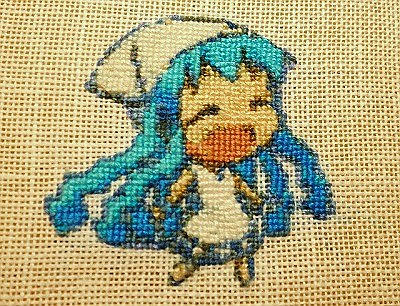 イカ娘刺繍