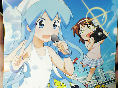 イカ娘ステッカー