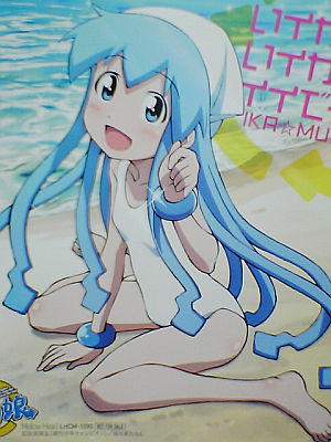 イカ娘シングル第2弾ステッカー