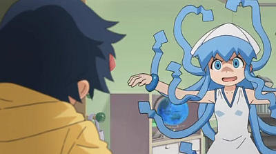 イカ娘うりうりダンス