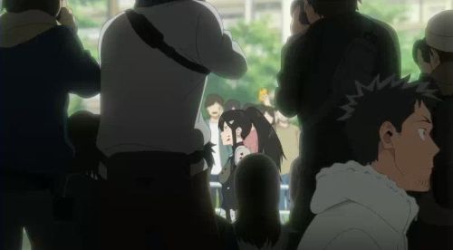 怪獣8号第1話「怪獣になった男」ミナとカフカすれ違い
