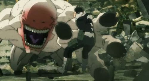 怪獣8号第3話「リベンジマッチ」妖獣に襲われるカフカ