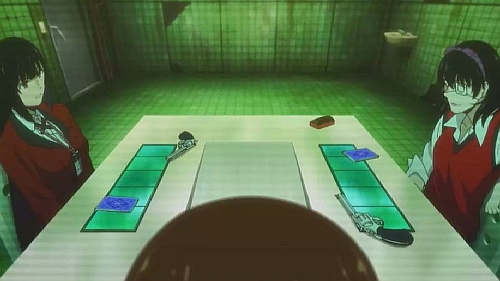 賭ケグルイ第7話鈴井視点のモニター