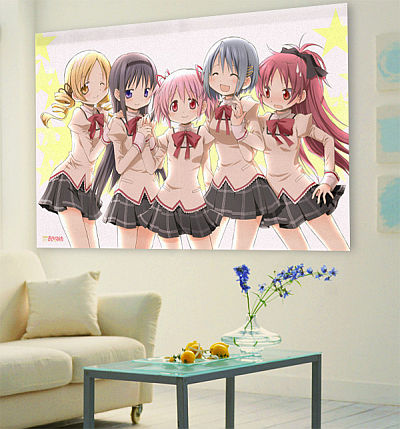 「魔法少女まどか☆マギカ」のコミックマーケット８０限定カーテン