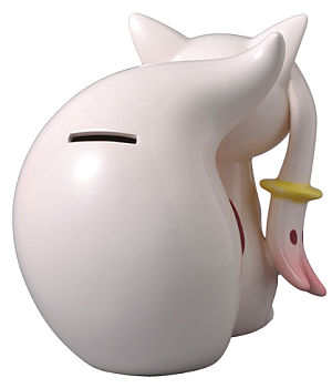 陶器製 キュゥべえ 貯金箱