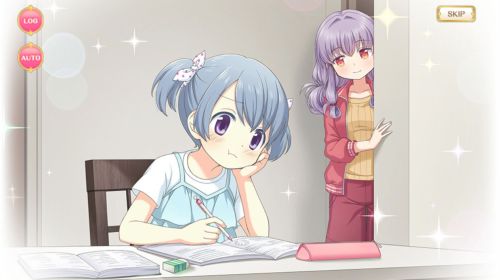 マギレコ 普通でありたい伊並満 宿題するアオを見守る伊並