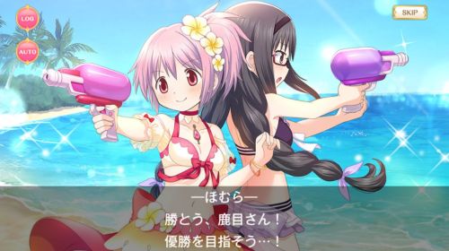マギレコ 七色夏模様 まどか&ほむら