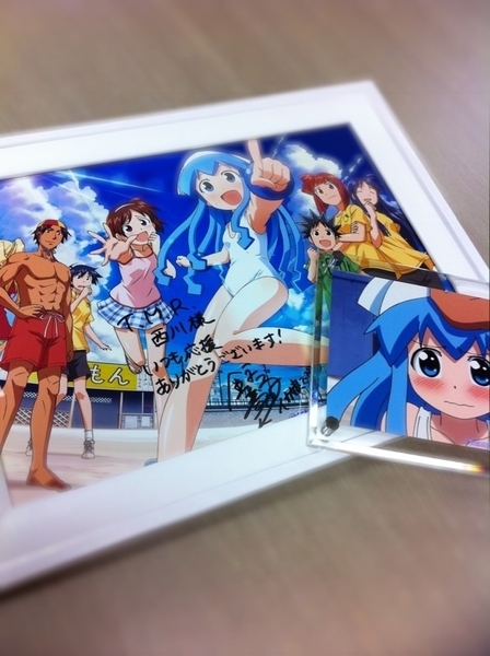 金元寿子直筆サイン入りパネル