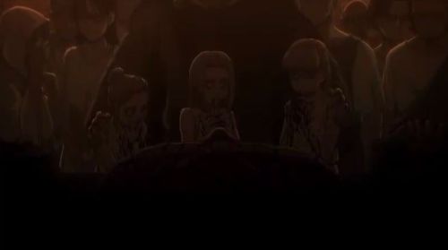 進撃の巨人Final第80話ユミルの死体を食べる娘達
