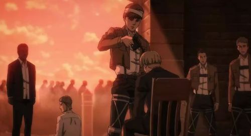 進撃の巨人Final第81話超大型巨人が歩いている